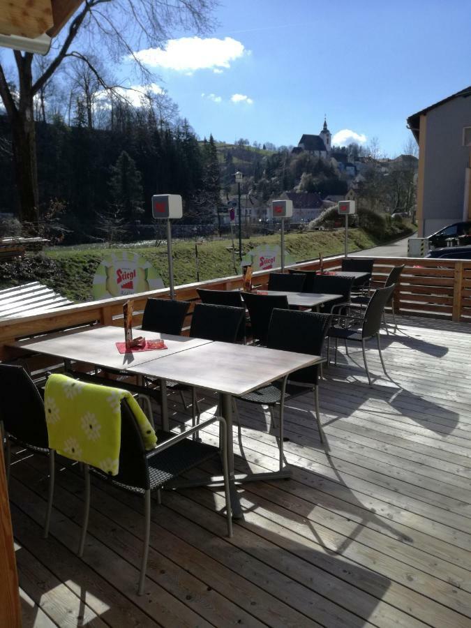 Cafe Pension Rafaela Steinbach an der Steyr エクステリア 写真